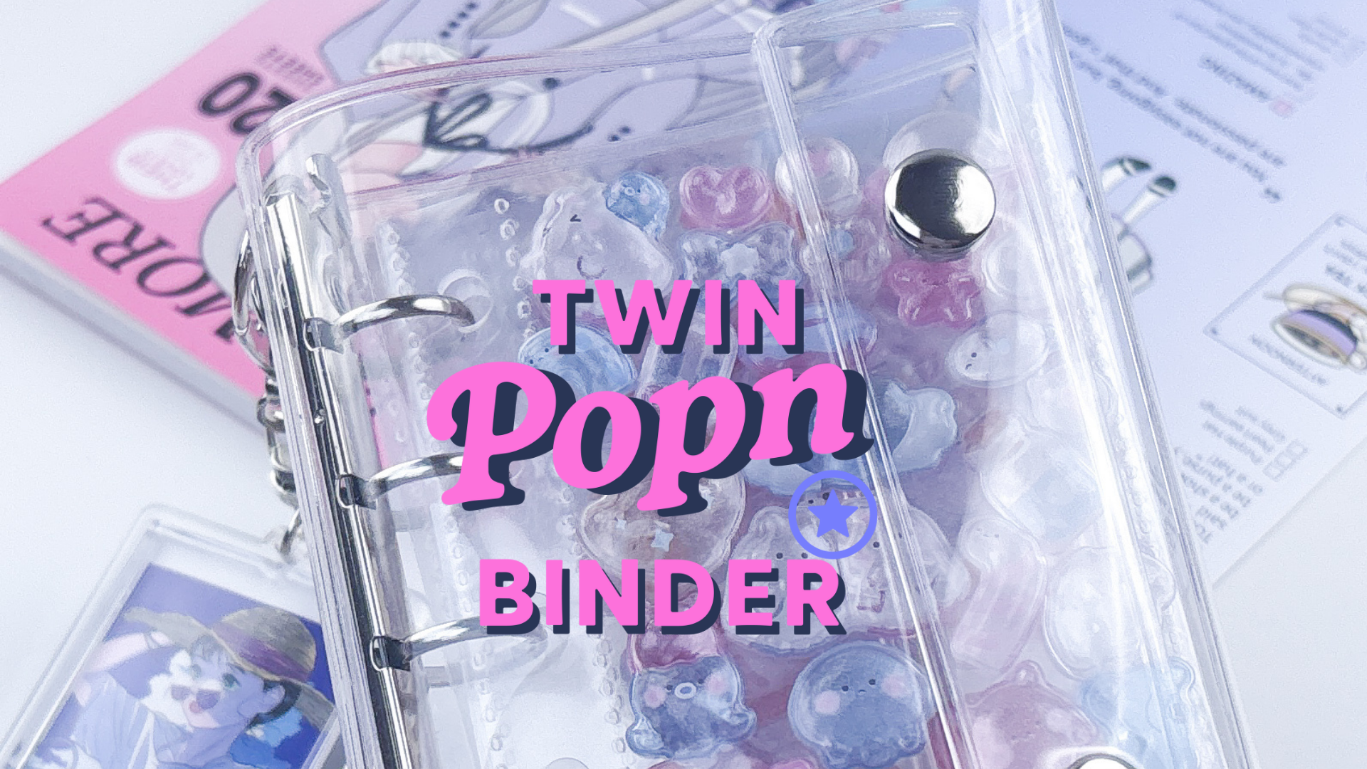 Amazon.co.jp: Archtypes シール帳 透明 シール バインダー 女の子